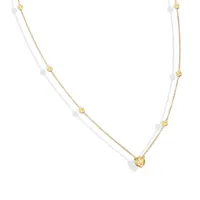 Collier Recarlo Anniversary Love en or jaune et diamants