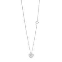 Pendentif ANNIVERSARY LOVE coeur entouré