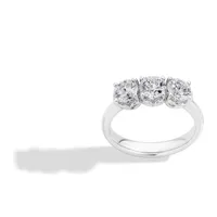 Bague Recarlo Anniversary Trilogy en or blanc et diamants