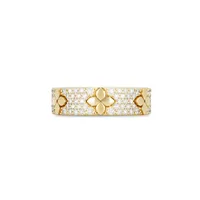 Bague Roberto Coin Love In Verona en or jaune et diamants