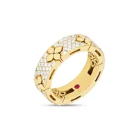Bague Roberto Coin Love In Verona en or jaune et diamants