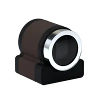 Remontoir Scatola del Tempo Rotor One, cuir marron chocolat