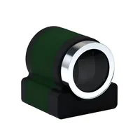 Remontoir Scatola del Tempo Rotor One, cuir vert
