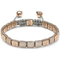Bracelet Shamballa Jewels en or rose et diamants