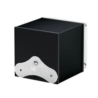 Remontoir SwissKubik 1 Montre Aluminium Noir Masterbox avec vitre protectrice