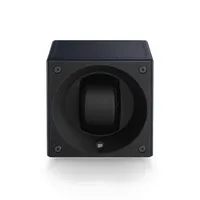 Remontoir Swiss Kubik MASTERBOX Single Cuir Bleu Marine