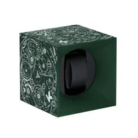 Remontoir SwissKubik 1 Montre Soft Touch Vert Mouvement Blanc