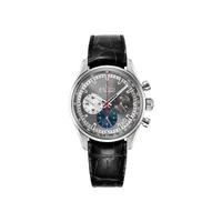 Montre CHRONOMASTER EL PRIMERO 38mm Bracelet alligator noir, Boucle déployante, Cadran anthracite
