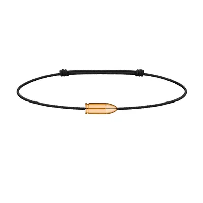 Bracelet cordon Akillis Mini Bang Bang Or rose