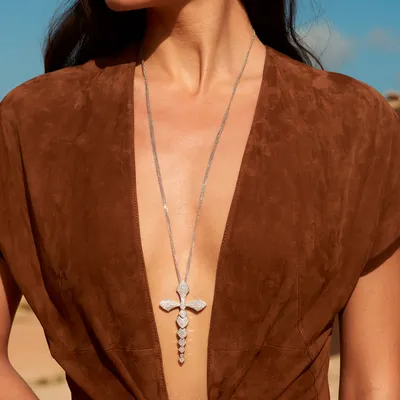 Collier Akillis Python TGM diamants