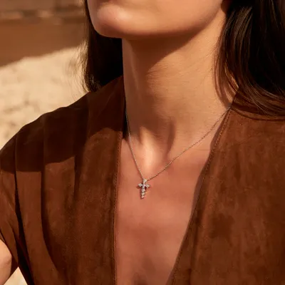 Collier Akillis Python PM diamants