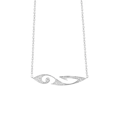 Collier Akillis Tattoo diamants Or blanc