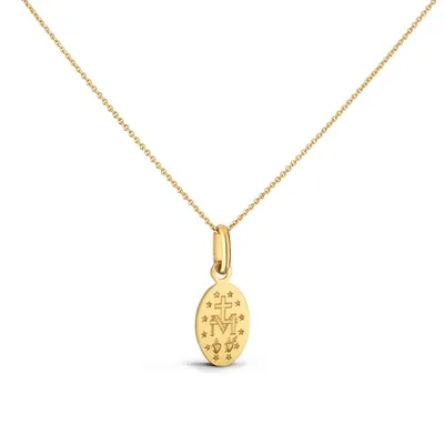 Médaille Arthus Bertrand Vierge miraculeuse en or jaune