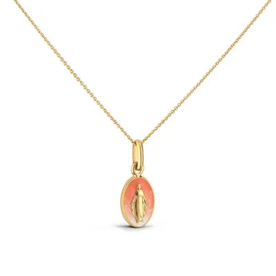 Médaille Arthus Bertrand Vierge miraculeuse en or jaune