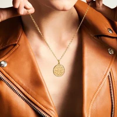 Chaîne Arthus Bertrand Or Jaune Jaseron Striée - 50 Cm