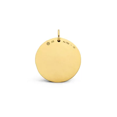 Médaille Arthus Bertrand Le Pissenlit Or Jaune & Diamant