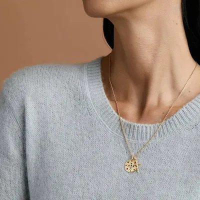 Croix Arthus Bertrand Or Jaune Élisa