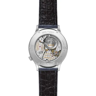 Montre Chopard L.U.C XPS Twist QF 40 mm, automatique, or blanc éthique