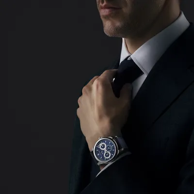 Montre Chopard L.U.C Perpetual Twin 43 mm, automatique, Lucent Steel™