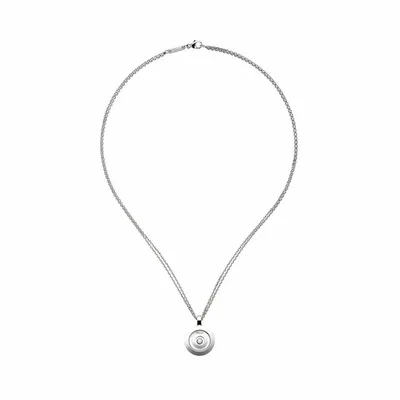Pendentif Chopard Happy Spirit en or blanc et diamant