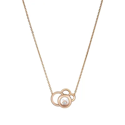 Collier Chopard Happy Dreams en Or Rose et Diamant