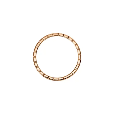 Alliance Chopard Ice Cube en Or Rose et Diamant