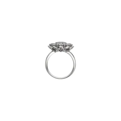 Bague Chopard Happy Diamonds en Or Blanc et Diamants