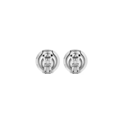 Boucles d'oreilles Chopard Happy Spirit en Or Blanc et Diamants