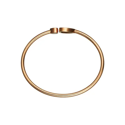 Bracelet jonc Chopard Happy Hearts en Or Rose et Diamant