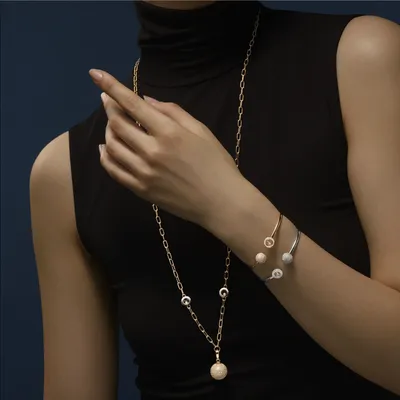 Bracelet Jonc Chopard Happy Diamonds Planet