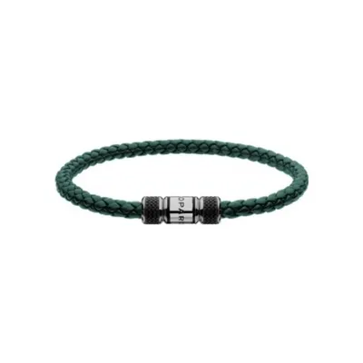 Bracelet Chopard Classic Racing en Cuir Vert et Acier