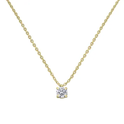 Pendentif Brillant serti 4 griffes