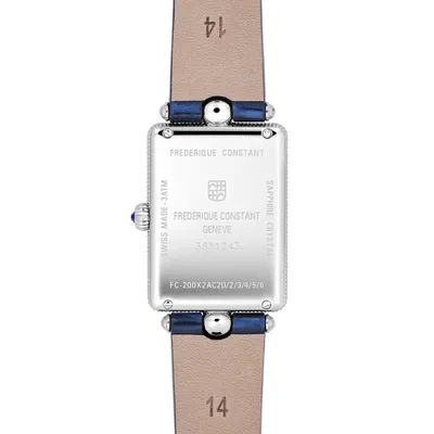 Montre Frederique Constant Art Deco Carrée