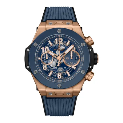 Montre Hublot Big Bang Unico King Gold Blue Ceramic