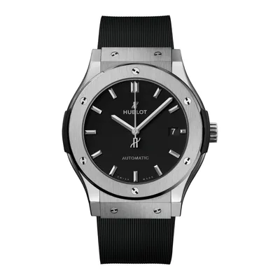 Montre Hublot Classic Fusion Titanium on Rubber