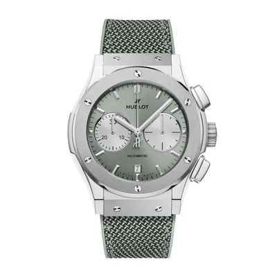 Montre Hublot Classic Fusion Chronograph Titanium Sage Green