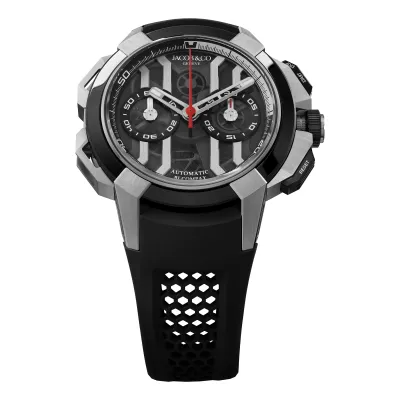 Montre Jacob & Co Epic x Chrono 43mm titanium black ceramic