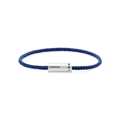 Bracelet le gramme Câble en argent brossé, 7 grammes