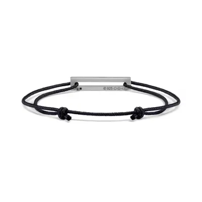 Bracelet cordon Le Gramme laqué rouge le 1,7g