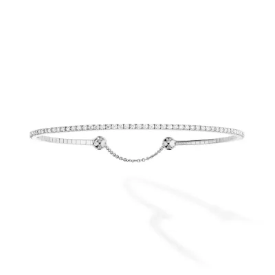Bracelet Messika Diamant en Or Blanc Skinny M