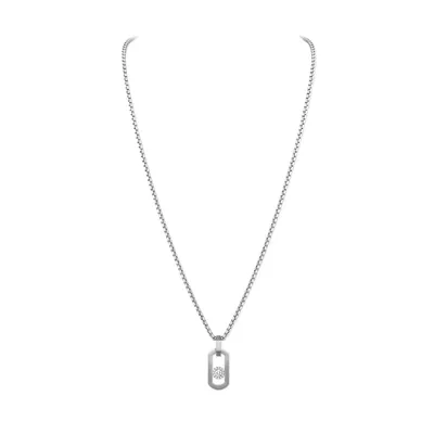 Pendentif Messika So Move Titane Naturel