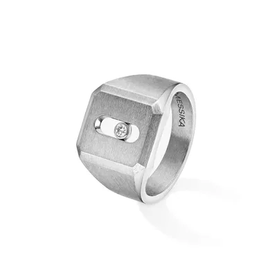 Chevalière Move Titanium Naturel