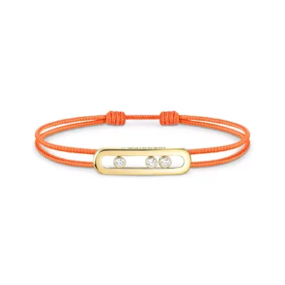 Bracelet Cordon Messika CARE(S) Orange