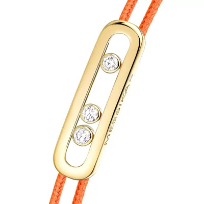Bracelet Cordon Messika CARE(S) Orange