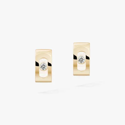 Boucles d'oreilles créoles Messika Move Noa