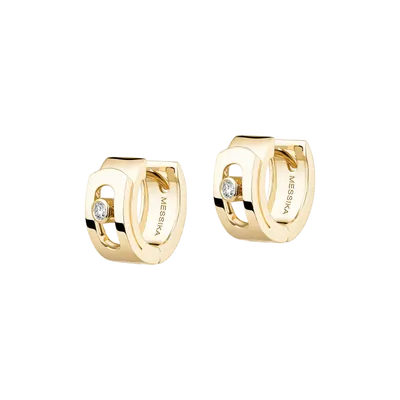 Boucles d'oreilles créoles Messika Move Noa