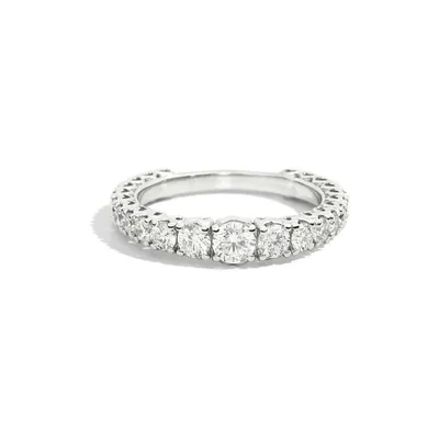 Bague Recarlo Anniversary en or blanc et diamants