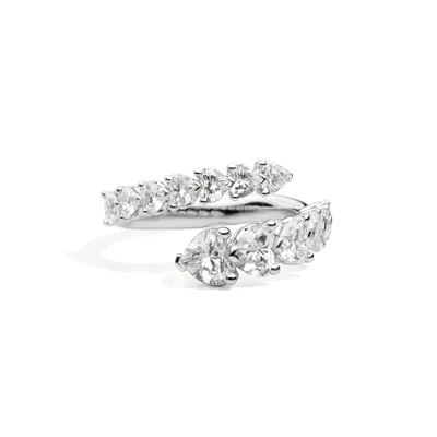 Bague Recarlo Anniversary Love en or blanc et diamants