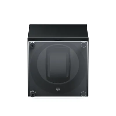 Remontoir SwissKubik 1 Montre Aluminium Noir Masterbox avec vitre protectrice