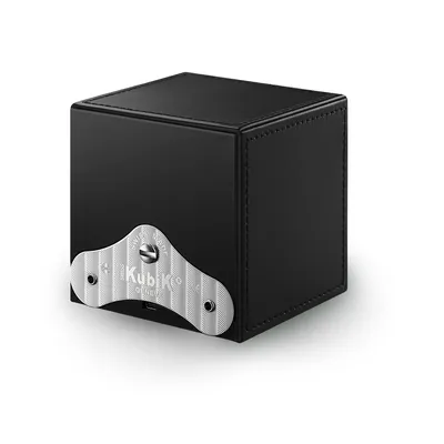 Remontoir SwissKubik 1 Montre Cuir Noir Masterbox